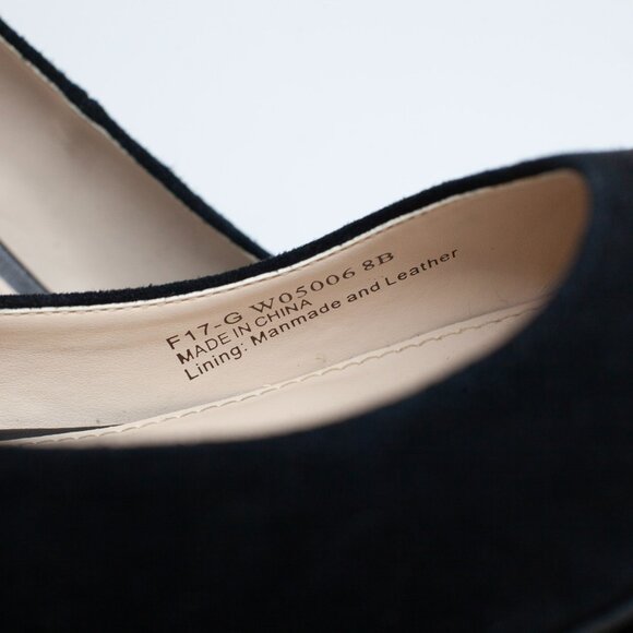 Cole Haan Black Suede Pumps Size 8 - Picture 6 of 7